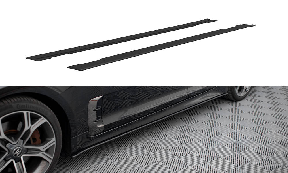 Maxton Design Street Pro Street+ Seitenschweller Leisten passend für Kia Stinger GT / GT-Line / Standard Mk1