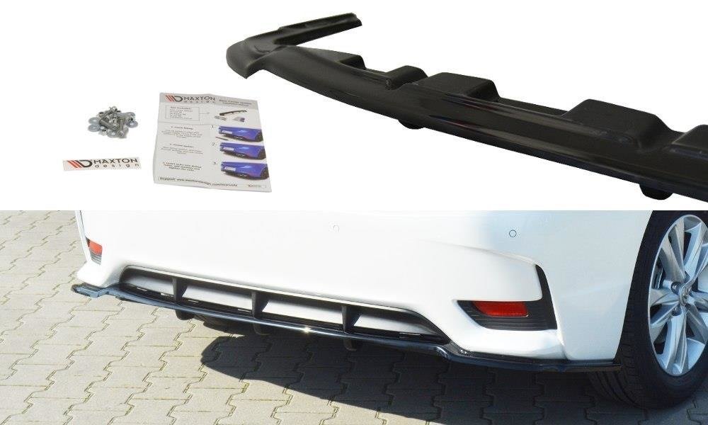 Maxton Design Heckansatz Lexus CT Mk1 Facelift DTM LOOK schwarz Hochglanz für Lexus CT Mk1 Facelift