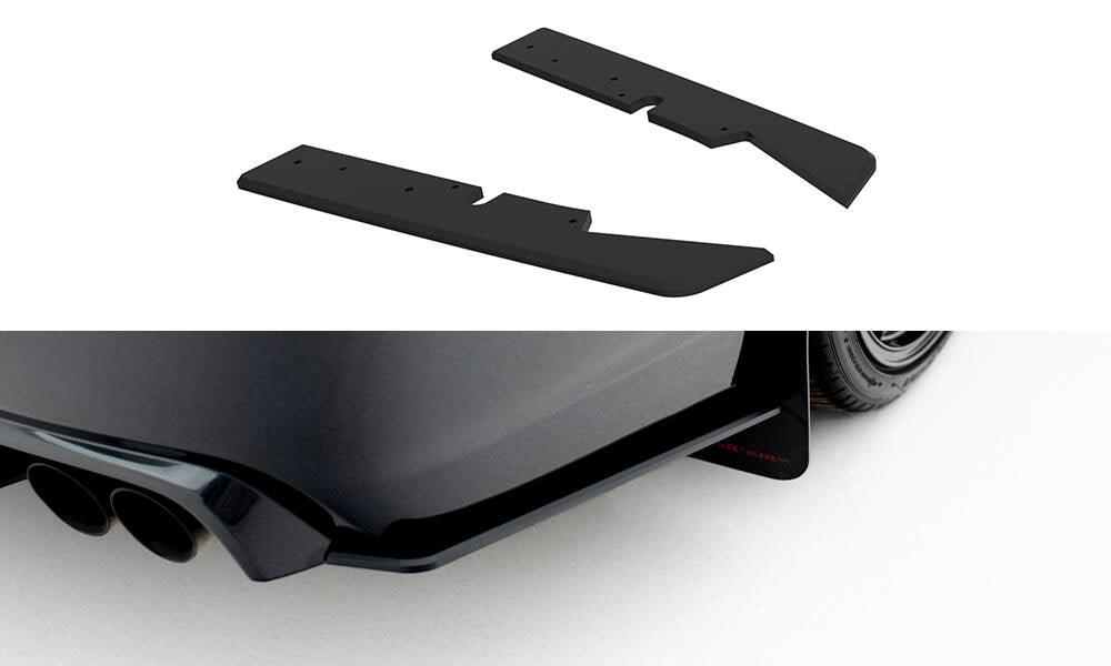 Maxton Design Street Pro Heck Ansatz Flaps Diffusor passend für Subaru Impreza WRX STI Mk3 Facelift