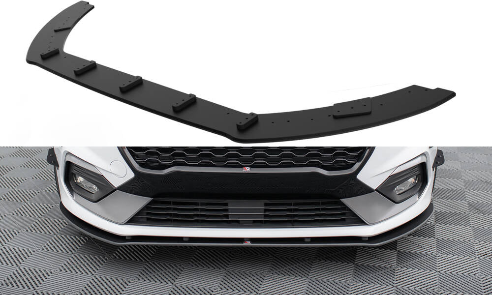 Maxton Design Street Pro Street+ Spoilerlippe Front Ansatz passend für Ford Fiesta Mk8 ST / ST-Line