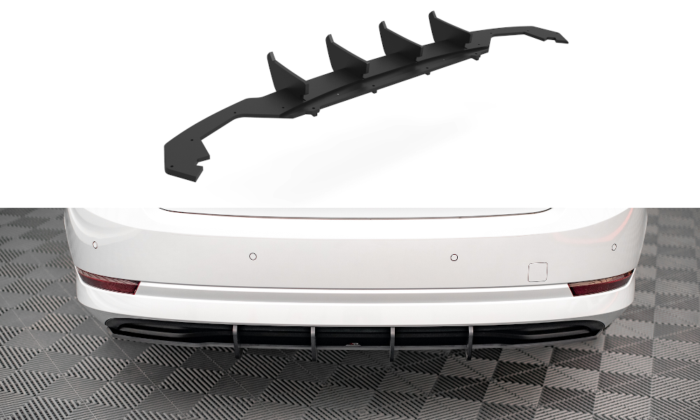 Maxton Design Street Pro Heckschürze passend für Skoda Octavia Mk4