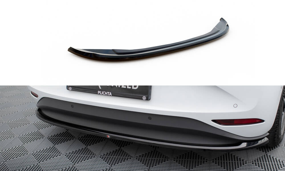 Maxton Design Heckansatz VW ID.3 Mk1 schwarz Hochglanz für Volkswagen ID.3 Mk1