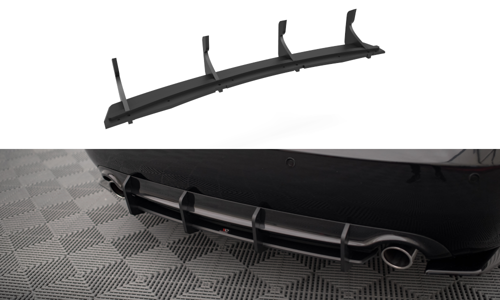 Maxton Design Street Pro Heckschürze passend für Audi A4 S-Line B7