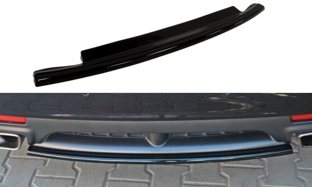 Maxton Design Heckansatz SAAB 9-3 TURBO X schwarz Hochglanz für Saab 9-3 Turbo X