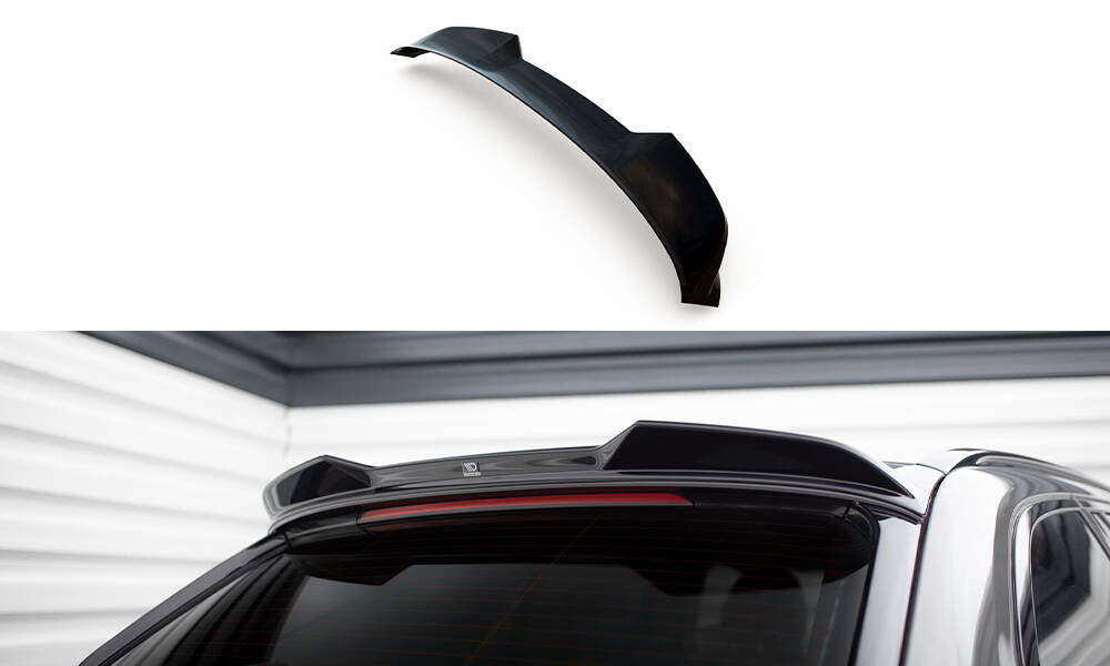 Maxton Design Spoiler CAP 3D passend für V.1 BMW 5er Touring G31 schwarz Hochglanz