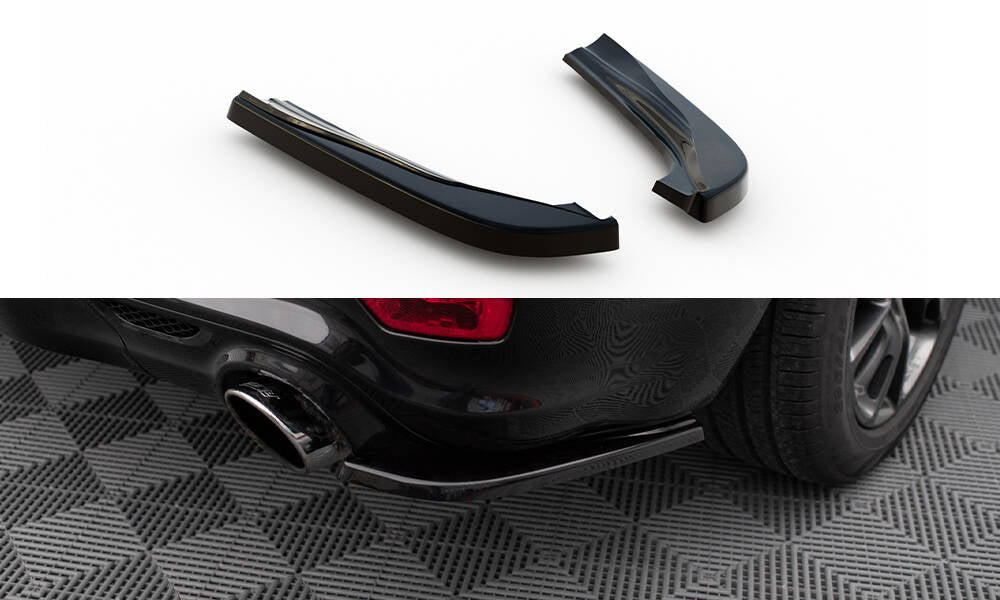Maxton Design Heck Ansatz Flaps Diffusor passend für Jeep Grand Cherokee SRT WK2 Facelift schwarz Hochglanz