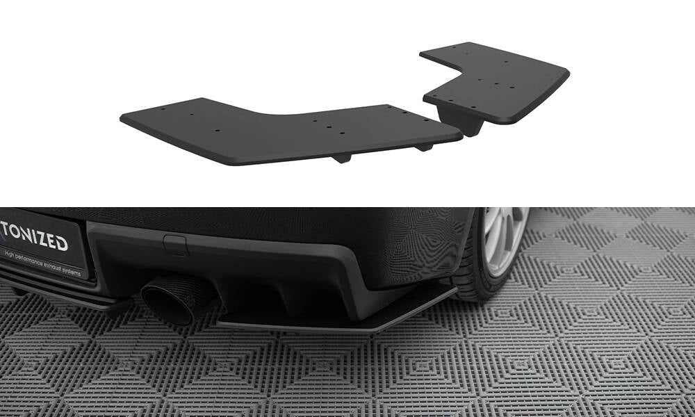 Maxton Design Street Pro Heck Ansatz Flaps Diffusor passend für Mitsubishi Lancer EVO X