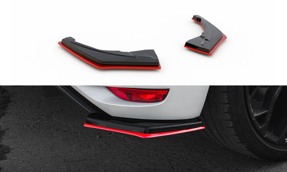 Maxton Design Heck Ansatz Flaps Diffusor V.2 passend für Renault Megane RS Mk4