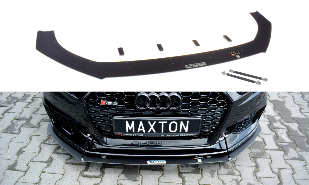 Maxton Design Front Sport Diffusor V.1 Audi RS3 Sportback 8V Facelift für Audi A3