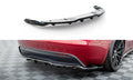 Maxton Design Street+ Mittlerer Diffusor RACE V.2 passend für Tesla Model 3 Project HighlandFacelift schwarz Hochglanz