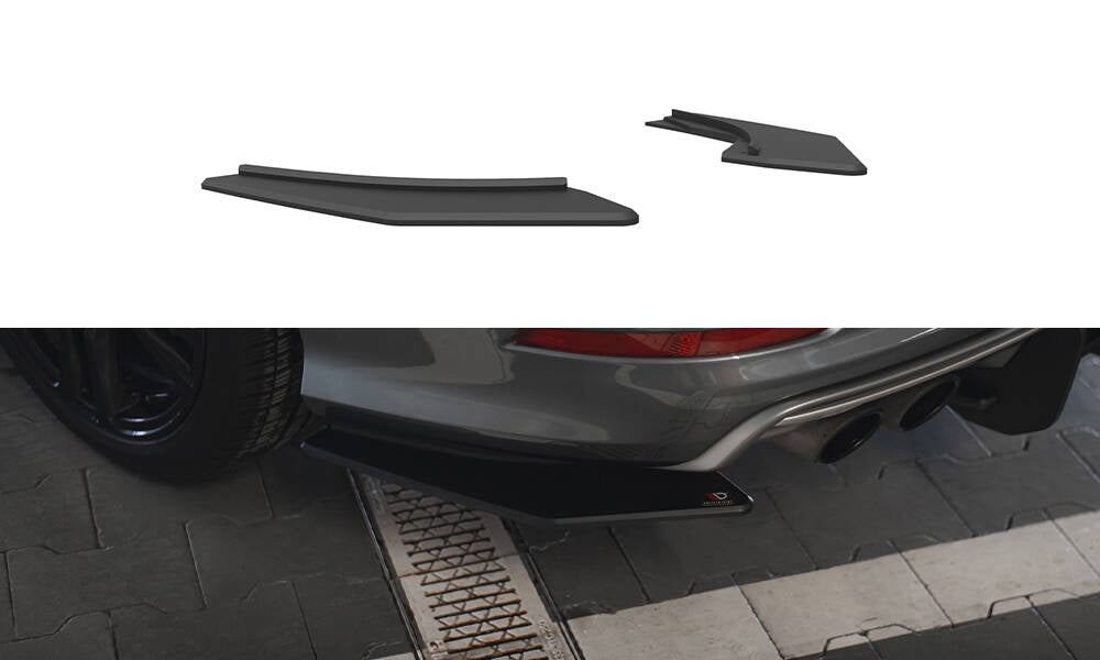 Maxton Design Street Pro Heck Ansatz Flaps Diffusor passend für Audi S3 Limousine 8V