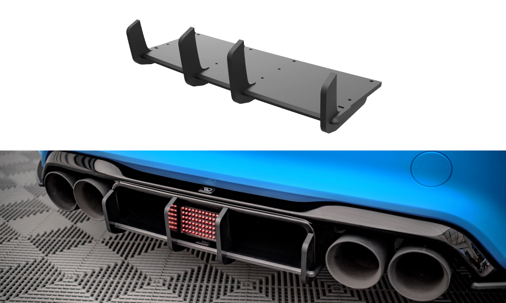 Maxton Design Street Pro Heckschürze passend für BMW M2 F87