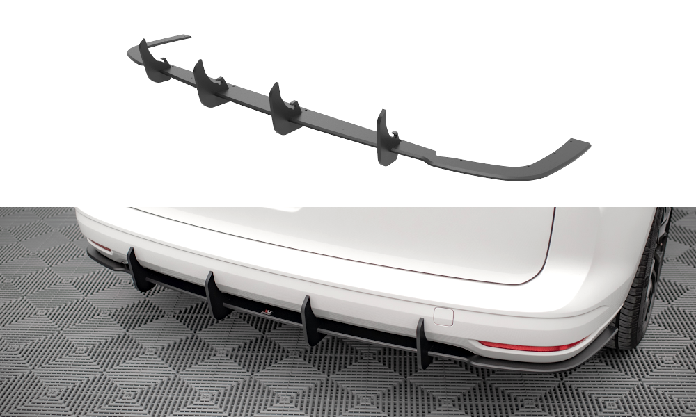 Maxton Design Street Pro Heckschürze passend für VW Caddy Mk5