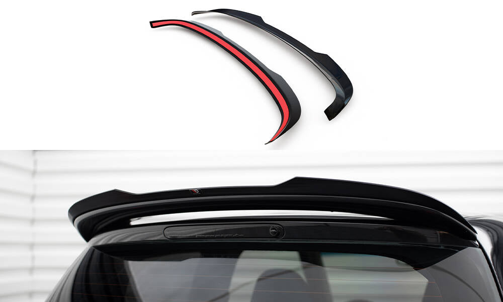 Maxton Design Spoiler CAP passend für Suzuki Swift Sport Mk4 schwarz Hochglanz