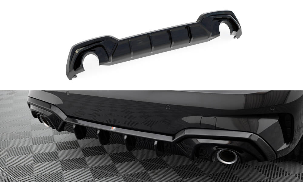 Maxton Design Diffusor Heck Ansatz passend für BMW 3er M-Paket G20 / G21