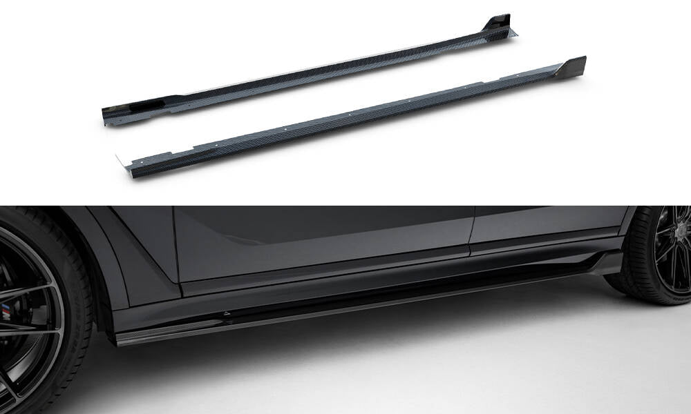 Maxton Design Prepreg Carbon Fiber Seitenschweller BMW X7 M-Paket G07 für BMW X7 G07