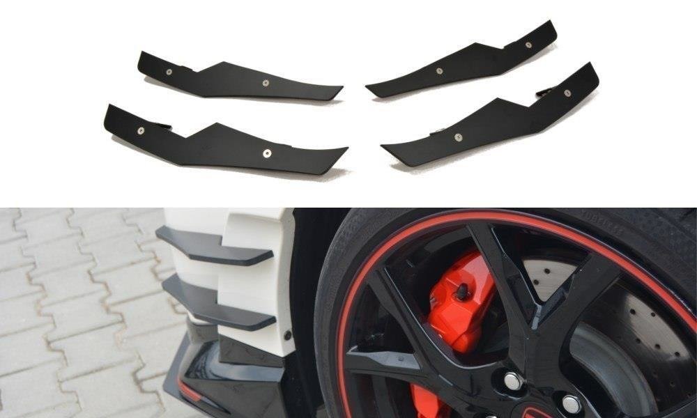 Maxton Design Wings HONDA CIVIC IX TYPE R für Honda Civic Mk9 Type-S