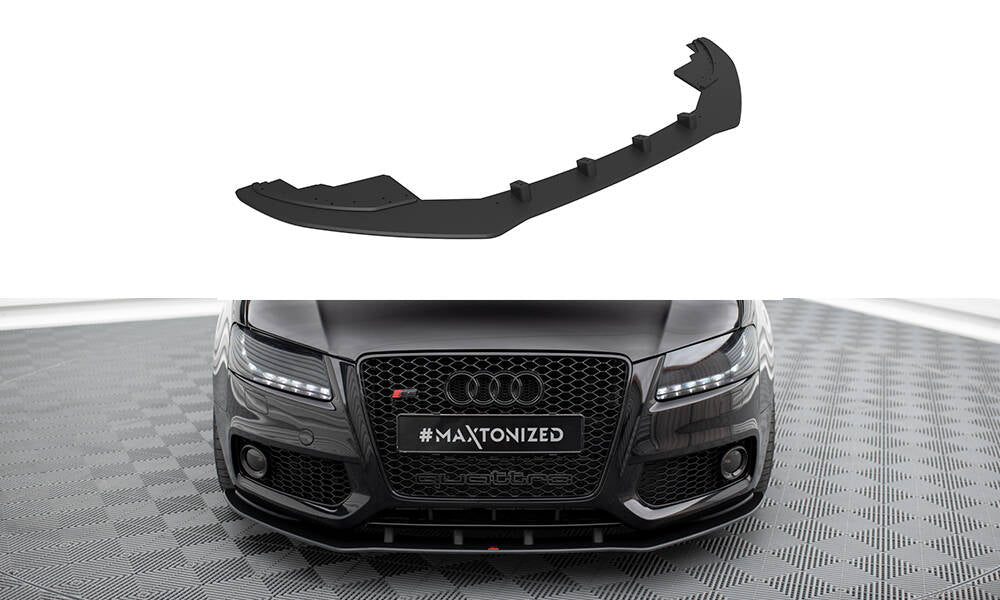 Maxton Design Street Pro Street+ Spoilerlippe Front Ansatz passend für Audi S5 / A5 S-Line 8T