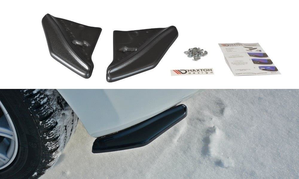 Maxton Design Heck Ansatz Flaps Diffusor passend für KIA CEE"D / PRO CEE"D GT MK2 schwarz Hochglanz