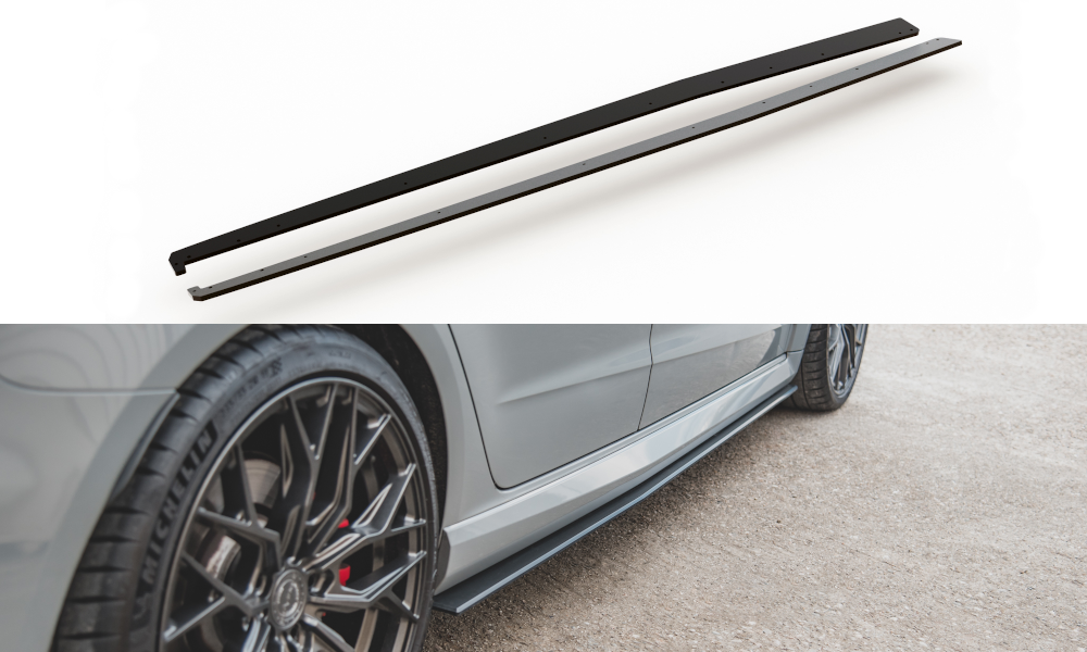 Maxton Design Street Pro Street+ Seitenschweller Leisten passend für Audi RS3 8V Sportback
