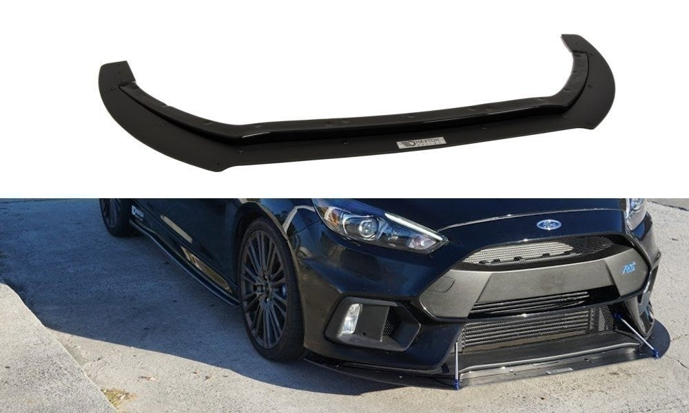 Maxton Design Hybrid Street+ Spoilerlippe Front Ansatz passend für Ford Focus RS Mk3