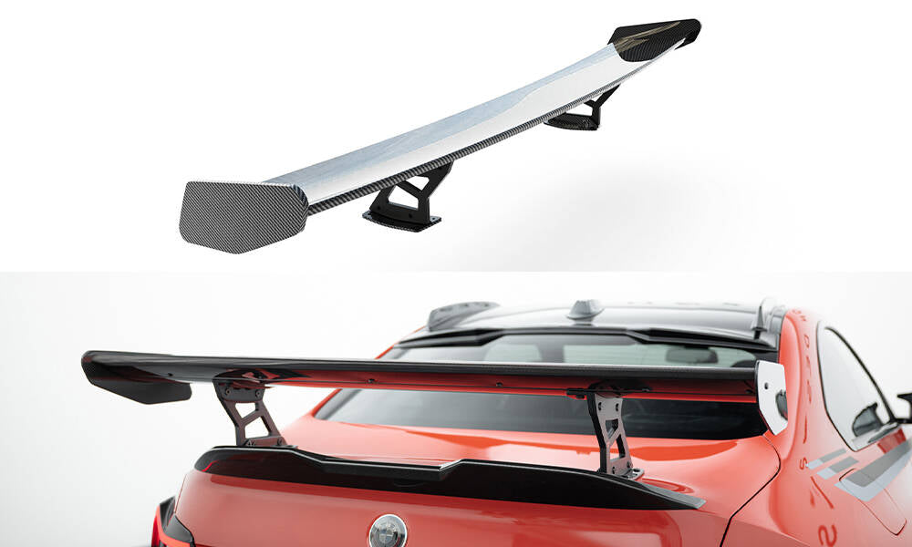 Maxton Design Carbon Spoiler With Internal Brackets Uprights BMW M2 G87 für BMW M2 G87