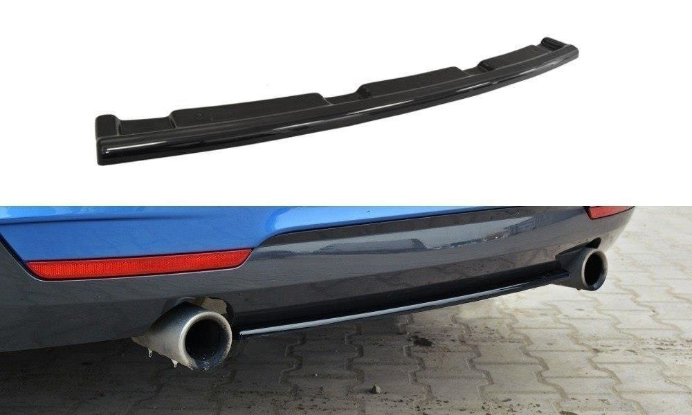 Maxton Design Heckansatz BMW 4er Coupe / Gran Coupe / Cabrio M-Paket F32 / F36 / F33 schwarz Hochglanz für BMW 4er Gran Coupe