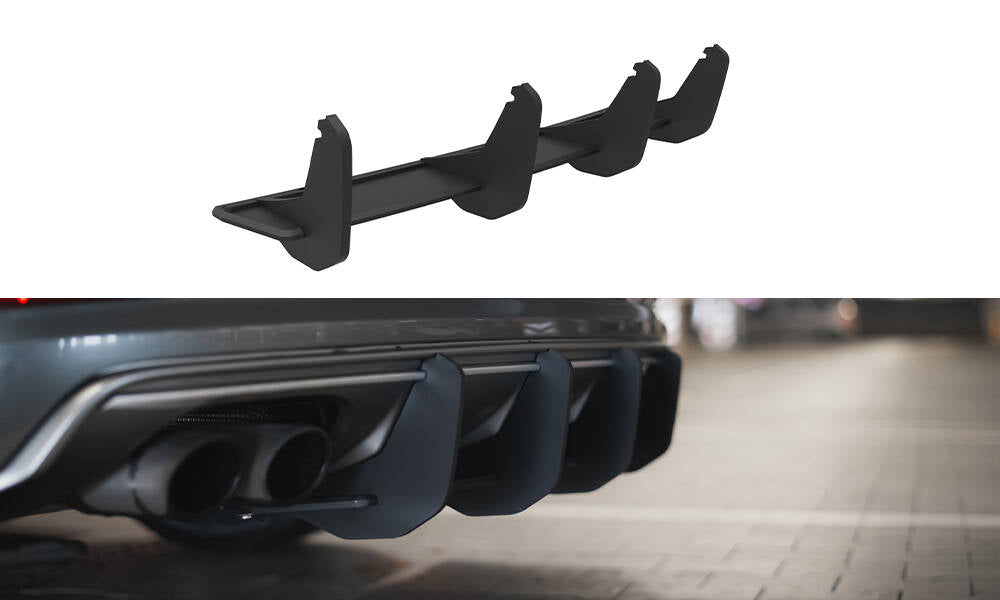 Maxton Design Street Pro Heckschürze passend für Audi S3 Limousine 8V