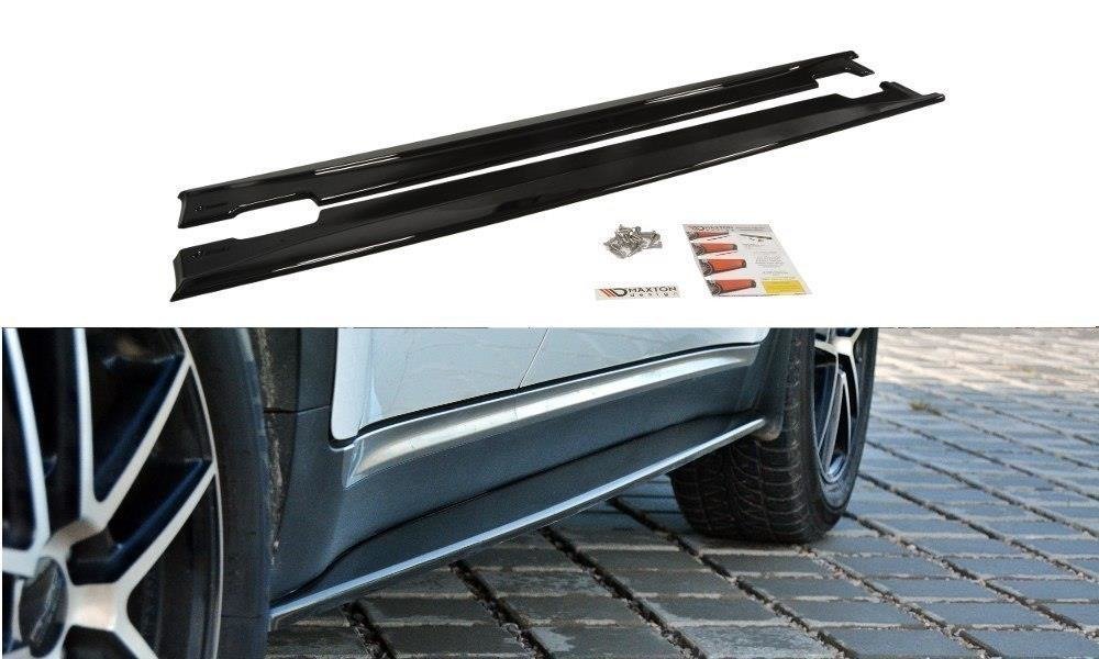 Maxton Design Seitenschweller Ansatz für KIA SPORTAGE mk4 GT-Line Carbon Look