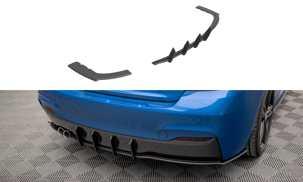 Maxton Design Street Pro Heckschürze passend für BMW 2 M-Paket F22