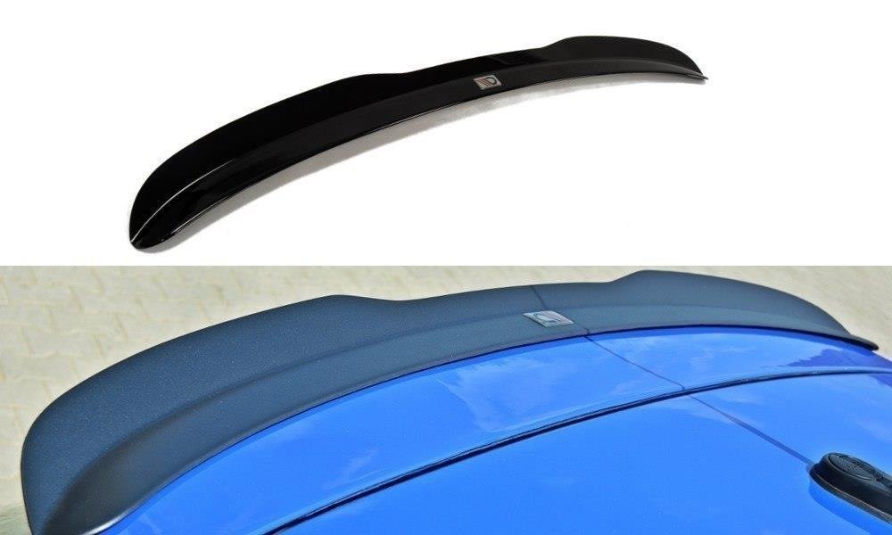 Maxton Design Spoiler CAP passend für Audi RS6 C5 Avant schwarz Hochglanz
