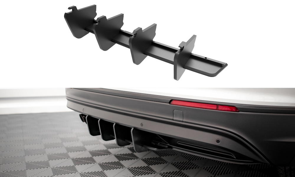 Maxton Design Street Pro Heckschürze passend für VW Tiguan Mk2