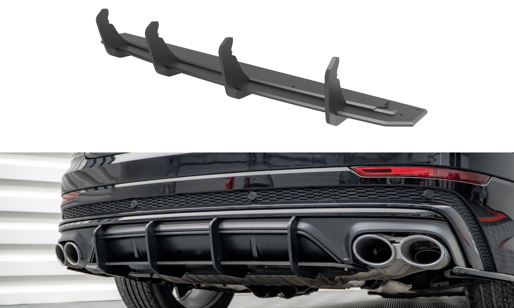 Maxton Design Street Pro Heckschürze passend für Audi SQ8 Mk1