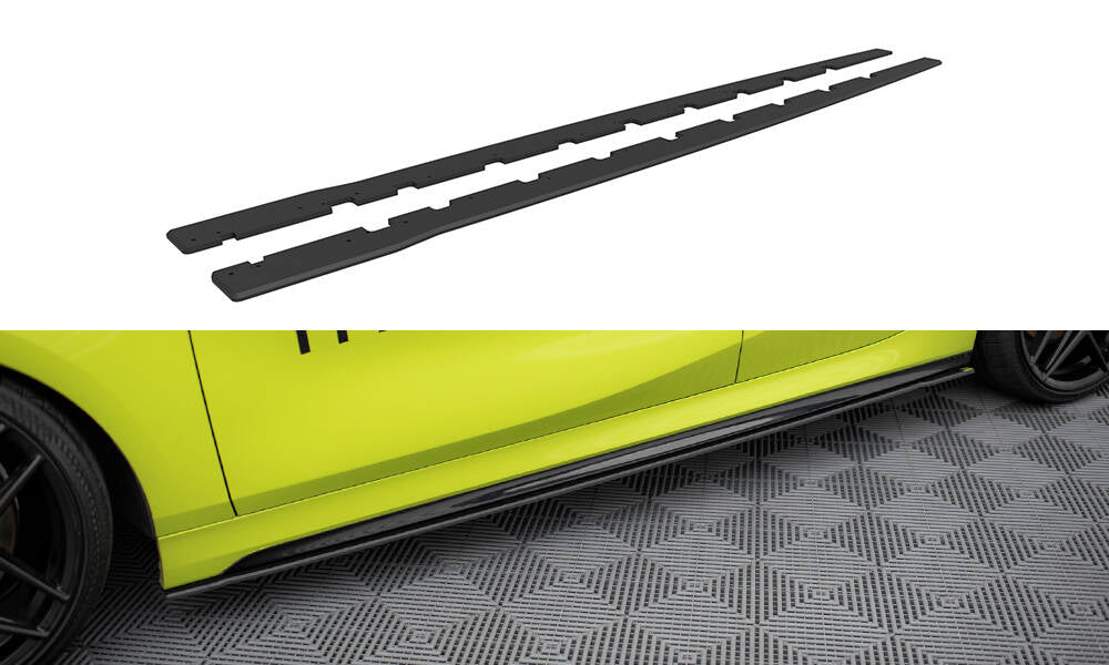 Maxton Design Street Pro Street+ Seitenschweller Leisten passend für BMW 1er M-Paket / M135i / 128ti F40