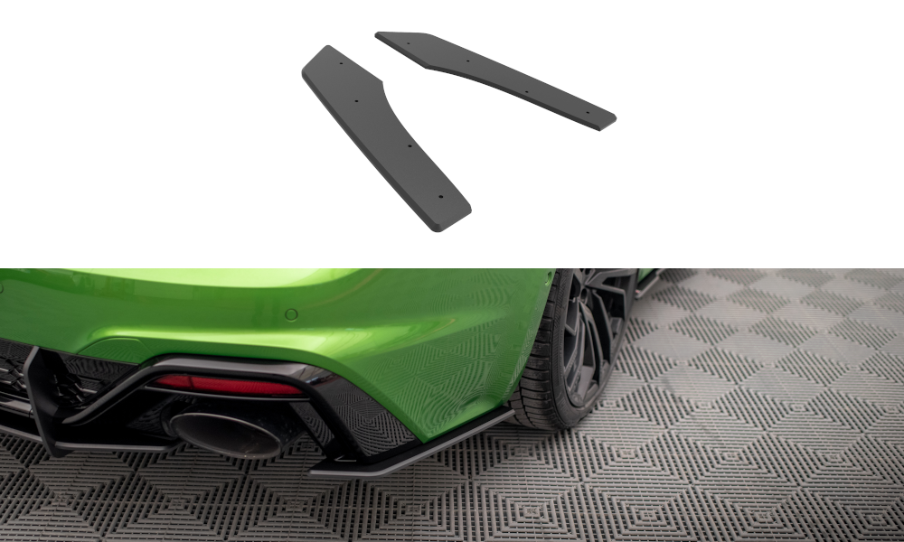 Maxton Design Street Pro Heck Ansatz Flaps Diffusor passend für Audi RS5 F5 Facelift