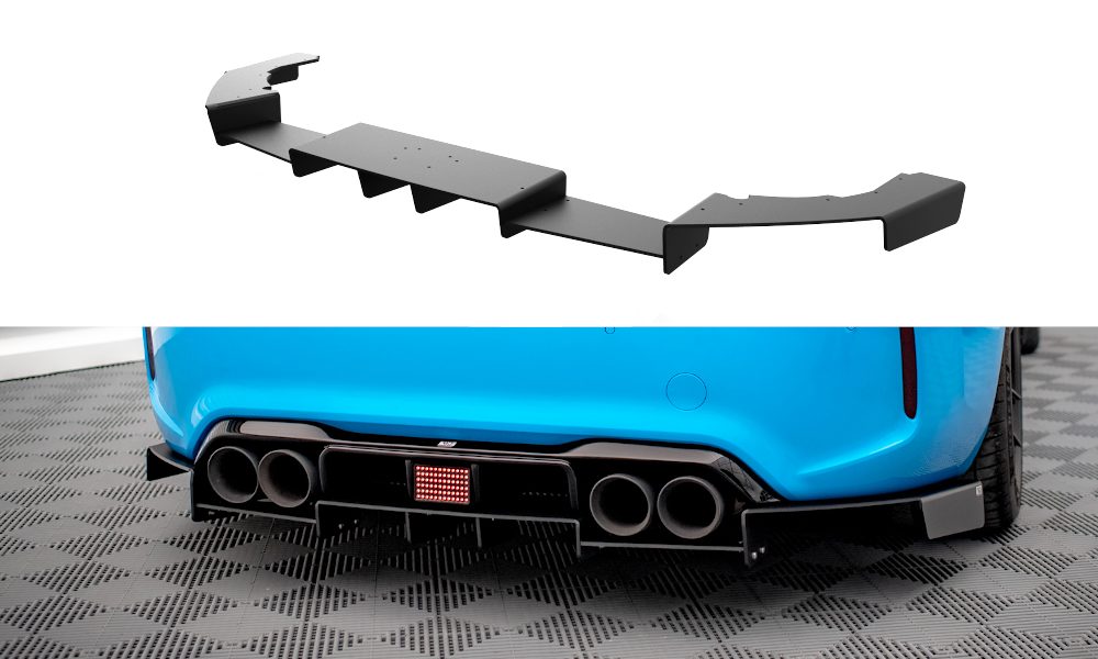 Maxton Design Heckschürze passend für Racing BMW M2 F87