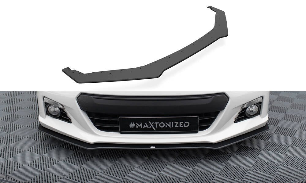 Maxton Design Street Pro Street+ Spoilerlippe Front Ansatz passend für Subaru BRZ Mk1