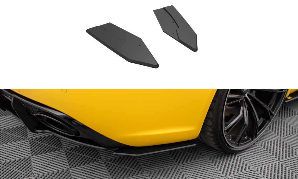 Maxton Design Street Pro Heck Ansatz Flaps Diffusor passend für Audi RS4 B8