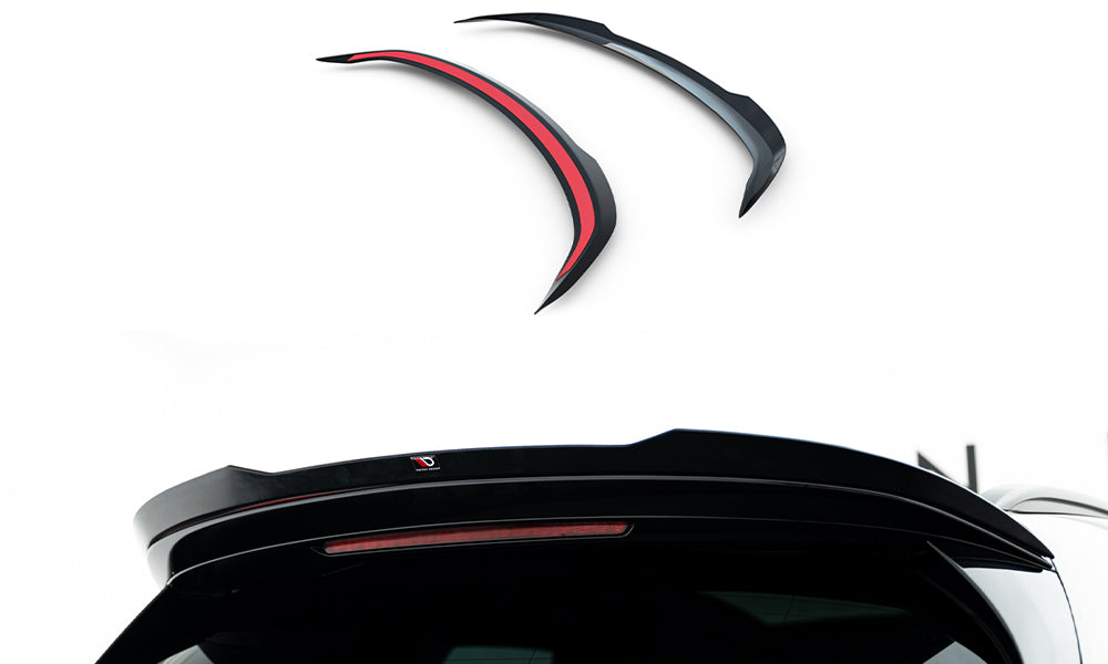 Maxton Design Spoiler CAP passend für Mercedes-AMG GLC 43 X254 schwarz Hochglanz