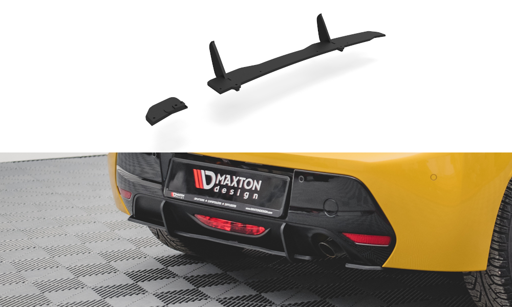 Maxton Design Street Pro Heckschürze passend für Peugeot 208 Mk2