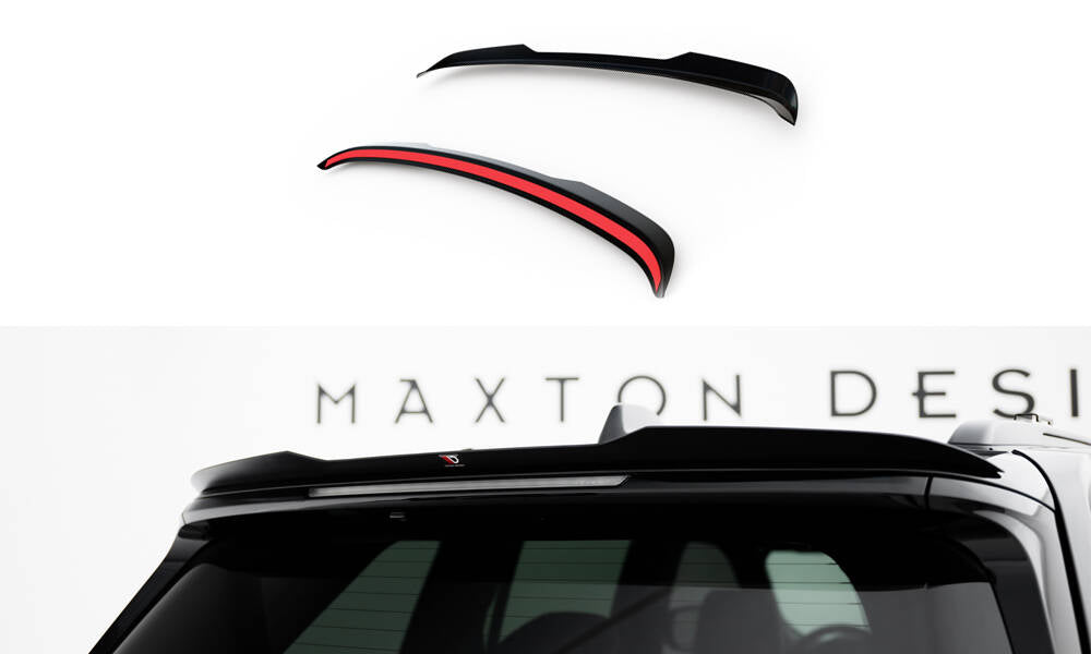 Maxton Design Spoiler CAP passend für Jeep Grand Cherokee Trailhawk Mk5 schwarz Hochglanz