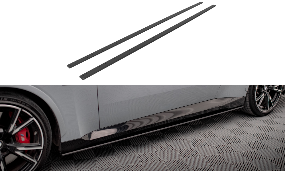 Maxton Design Street Pro Street+ Seitenschweller Leisten passend für BMW 2 Coupe M-Paket / M240i G42