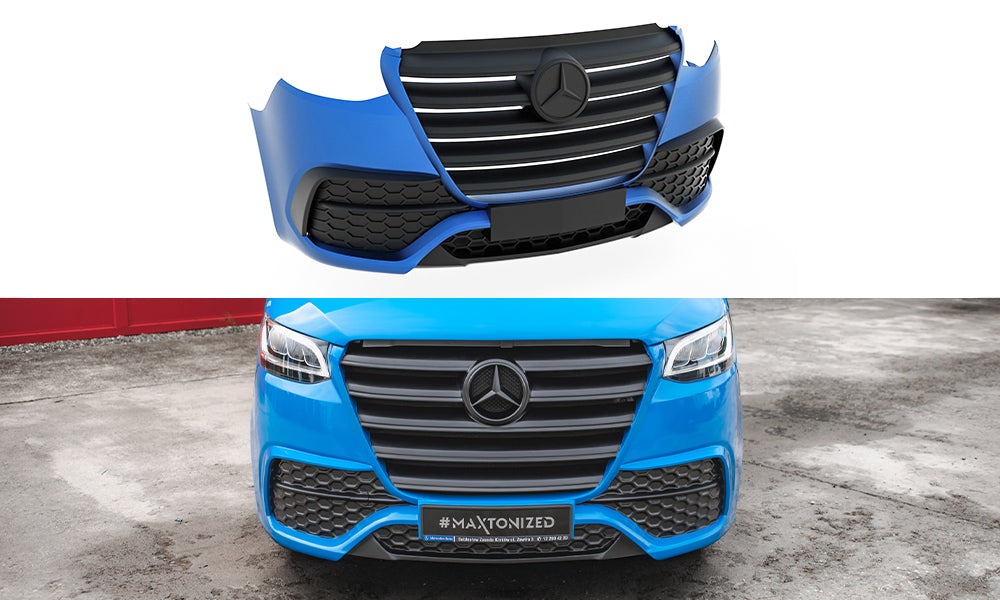 Maxton Design Front Stoßstange Mercedes-Benz Sprinter Mk3 für Mercedes-Benz Sprinter Mk3