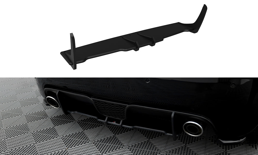 Maxton Design Street Pro Heckschürze passend für Abarth 500 Mk1