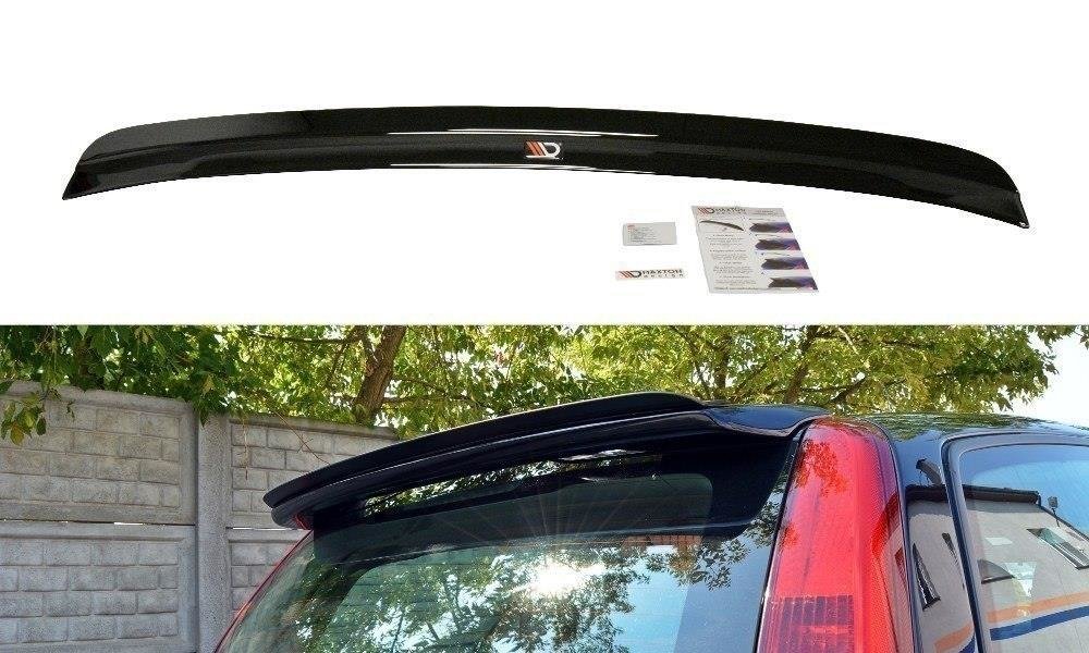 Maxton Design Spoiler CAP passend für VOLVO V50F R-DESIGN schwarz Hochglanz