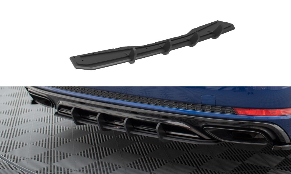 Maxton Design Street Pro Heckschürze passend für Audi A4 Competition B9