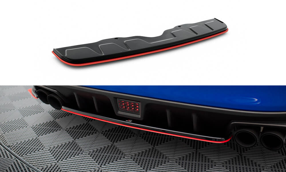 Maxton Design Heckansatz V.2 SUBARU WRX STI schwarz Hochglanz für Subaru WRX Mk1 [2014 - 2017]