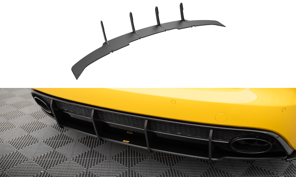 Maxton Design Street Pro Heckschürze passend für Audi RS4 B8
