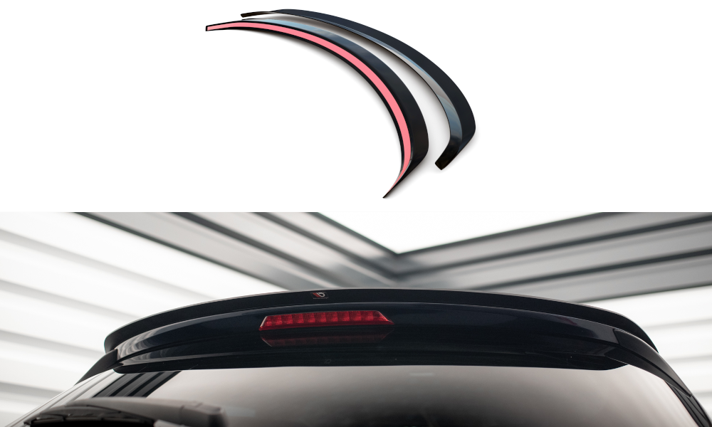 Maxton Design Spoiler CAP passend für Mazda 3 BN (Mk3) schwarz Hochglanz