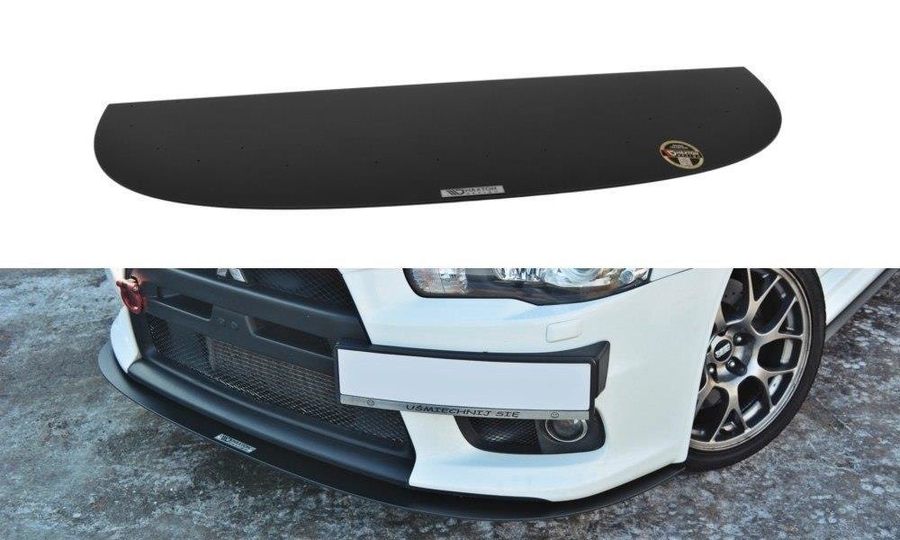 Maxton Design Racing Street+ Spoilerlippe Front Ansatz V.3 passend für Mitsubishi Lancer Evo X